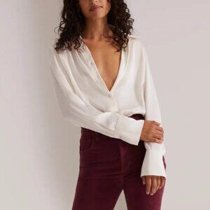 Favorite Daughter White Bodysuit